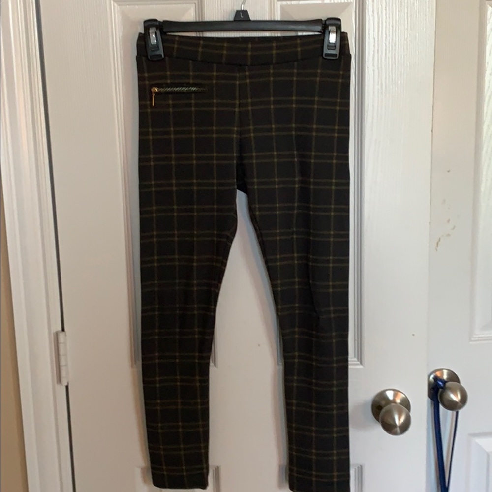 Zara Plaid Leggings